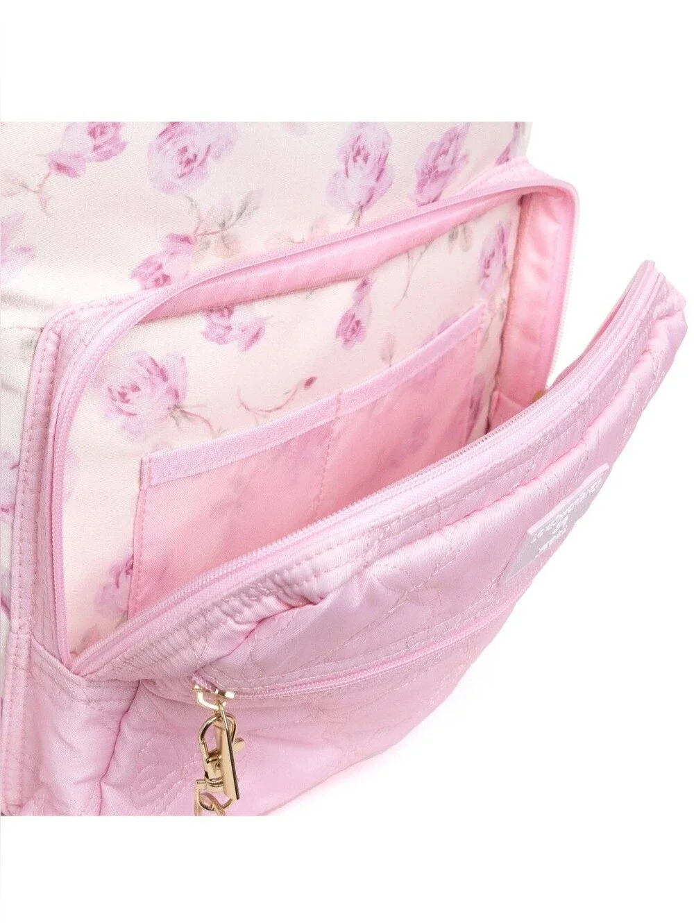NWT LoveShackFancy x Target Yoobi Ribbon Rosa Backpack Sterling Dusk- HTF